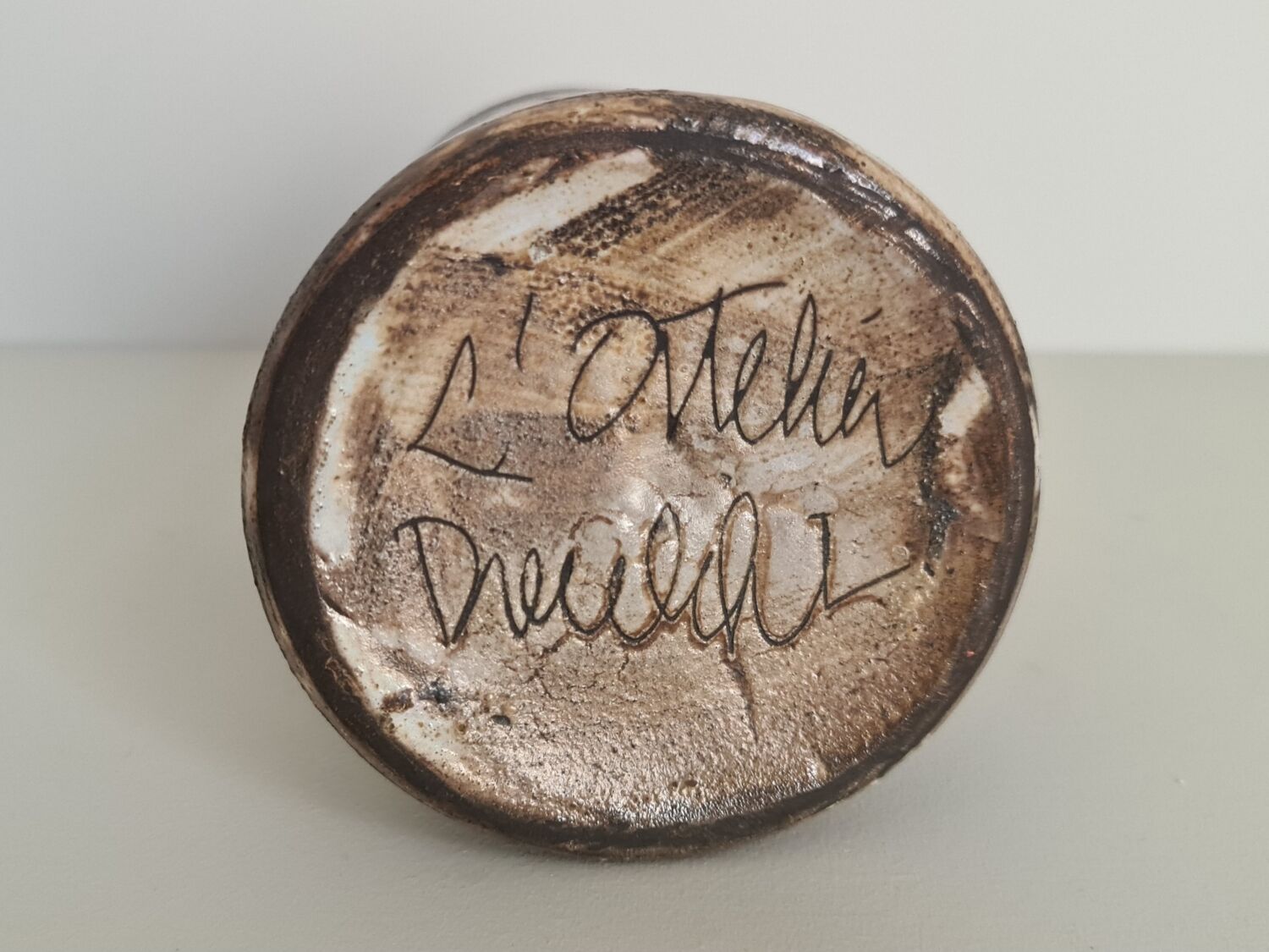 Ceramic Vase by Jacques Pouchain for Atelier Dieulefit, 1960s / Mid-Century / collection/ French ceramics