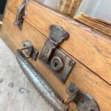Wooden suitcase