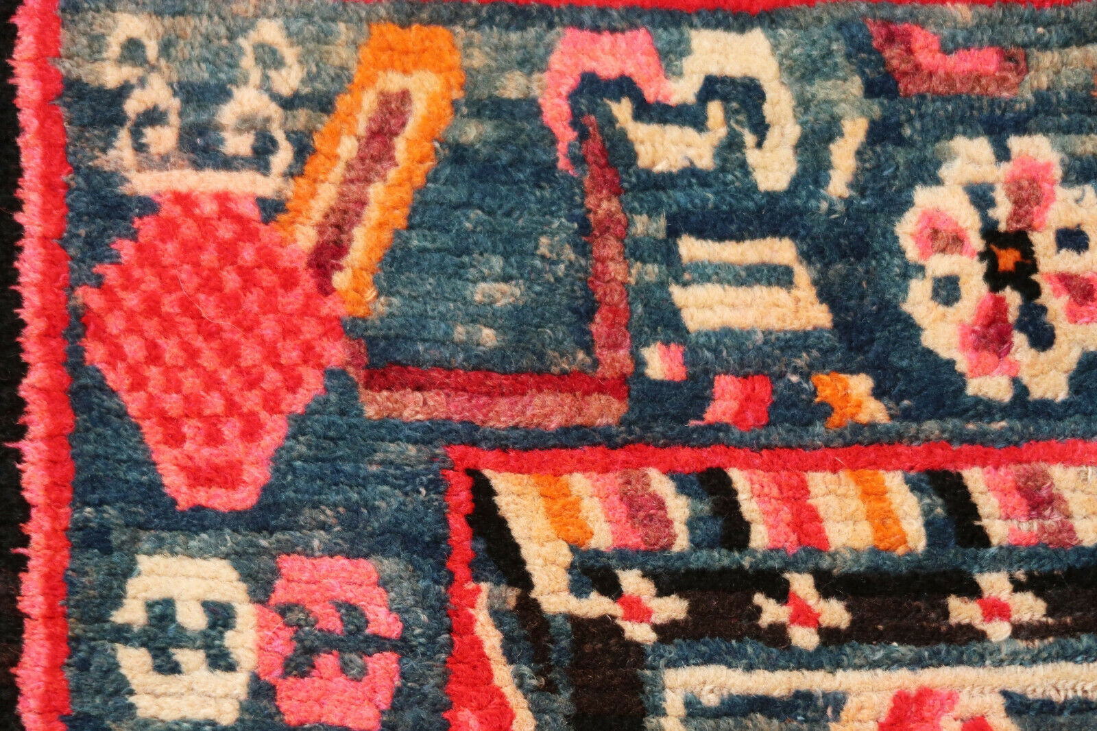 Tibetan rug 1900 150 X 80 cm