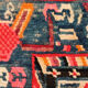 Tibetan rug 1900 150 X 80 cm