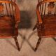 Pair of English Windsor Armchairs