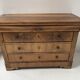 Commode Louis Philippe en en merisier massif XIX siècle