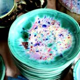 Coffee set signed Morvan 12 people