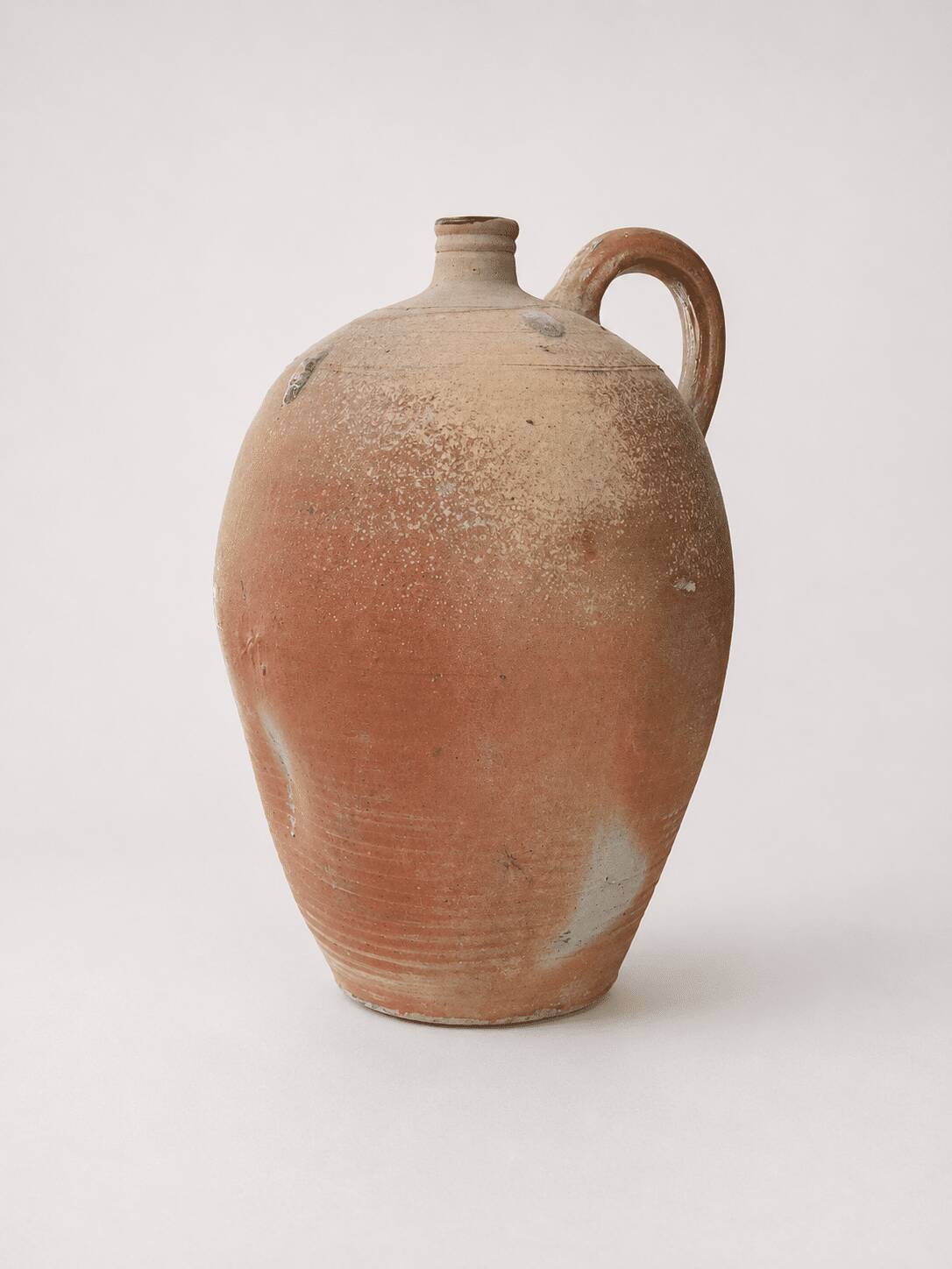 Vase jarre ancienne en grès émaillé