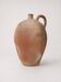 Antique glazed stoneware vase jar.