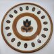 Boch la Louvière Kimono plate set Belgium 1970 (Set of 7)
