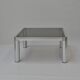 Table basse Artifort T100 par Kho Liang Ie – Verre fumé original – Années 1970
