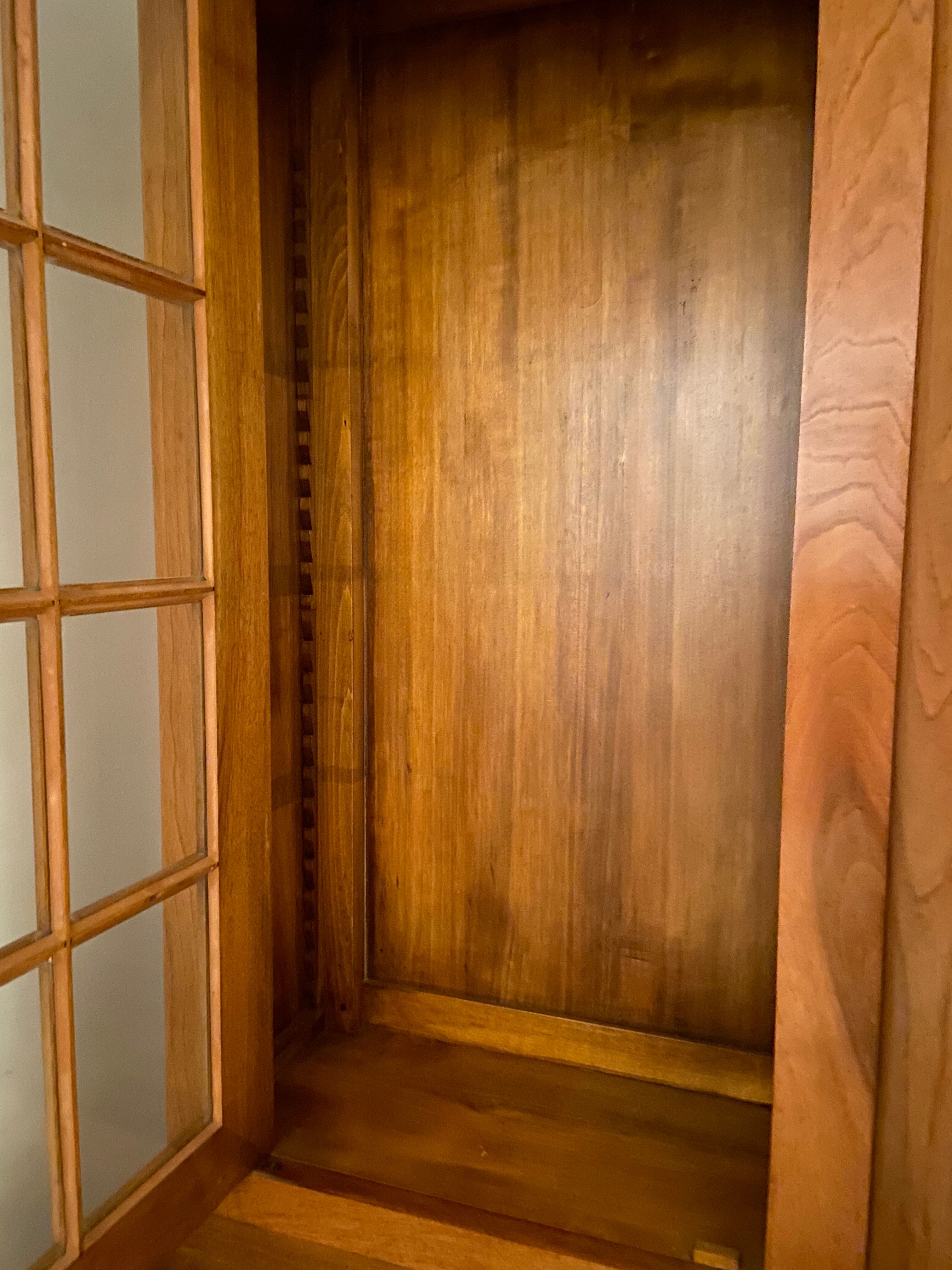 Walnut library of France