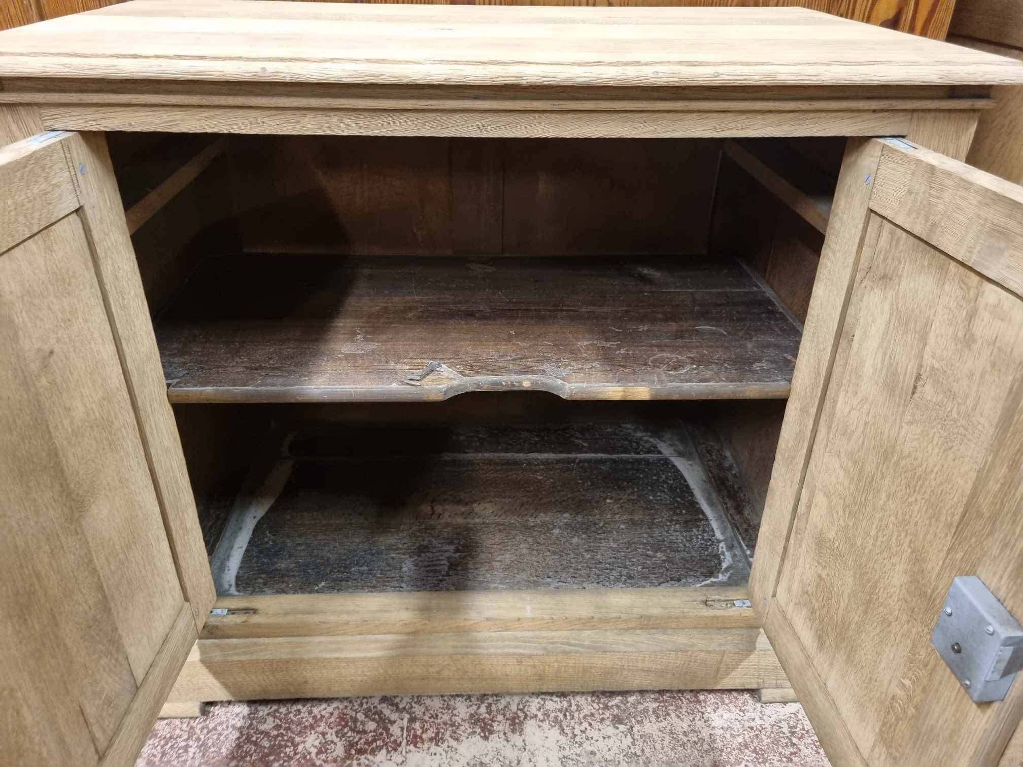 Small oak sideboard