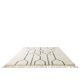 Berber rug with abstract patterns in wool