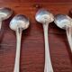 Christofle - Set of 6 Spatours model table spoons in silver-plated metal