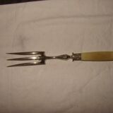 Carving service for leg of lamb from the early 20th century (art deco)