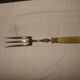 Carving service for leg of lamb from the early 20th century (art deco)