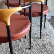 Set of 6 designer chairs, Boléro model, by Archirivolto - 80s/90s