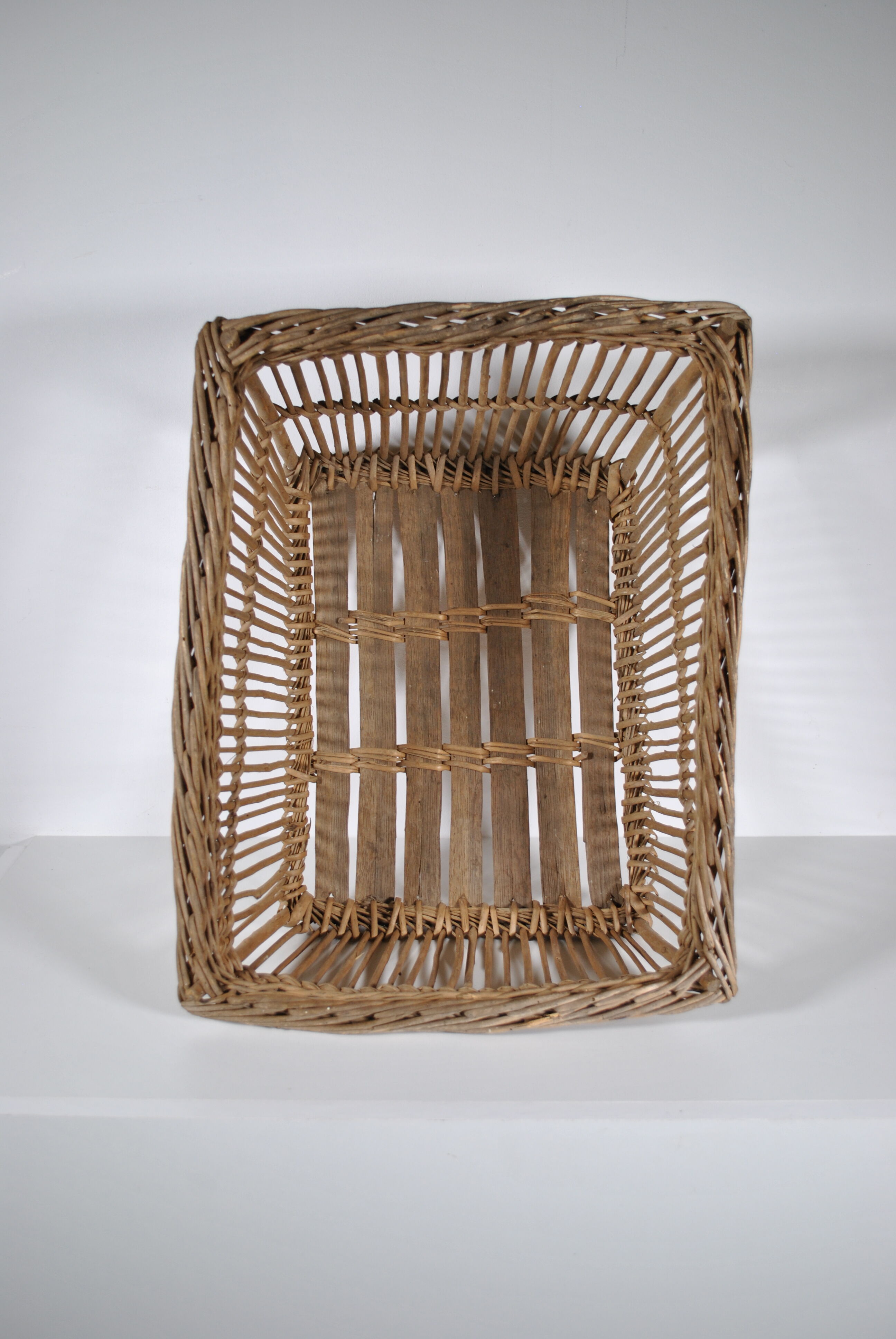 Rattan basket 1960