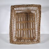 Panier en rotin 1960