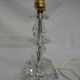 Lamp vintage cut glass