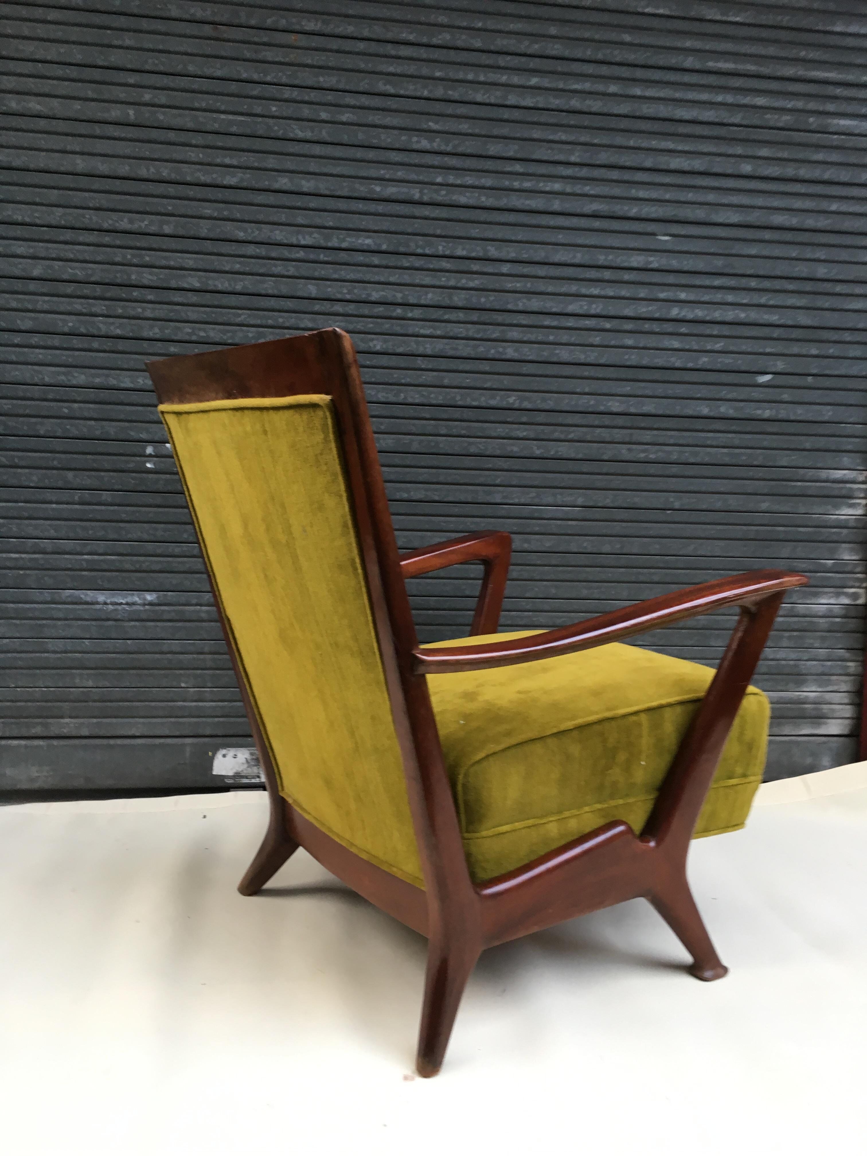 Italian armchair, 1950s