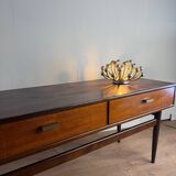 Enfilade, console scandinave en teck « FM formule Kempske »