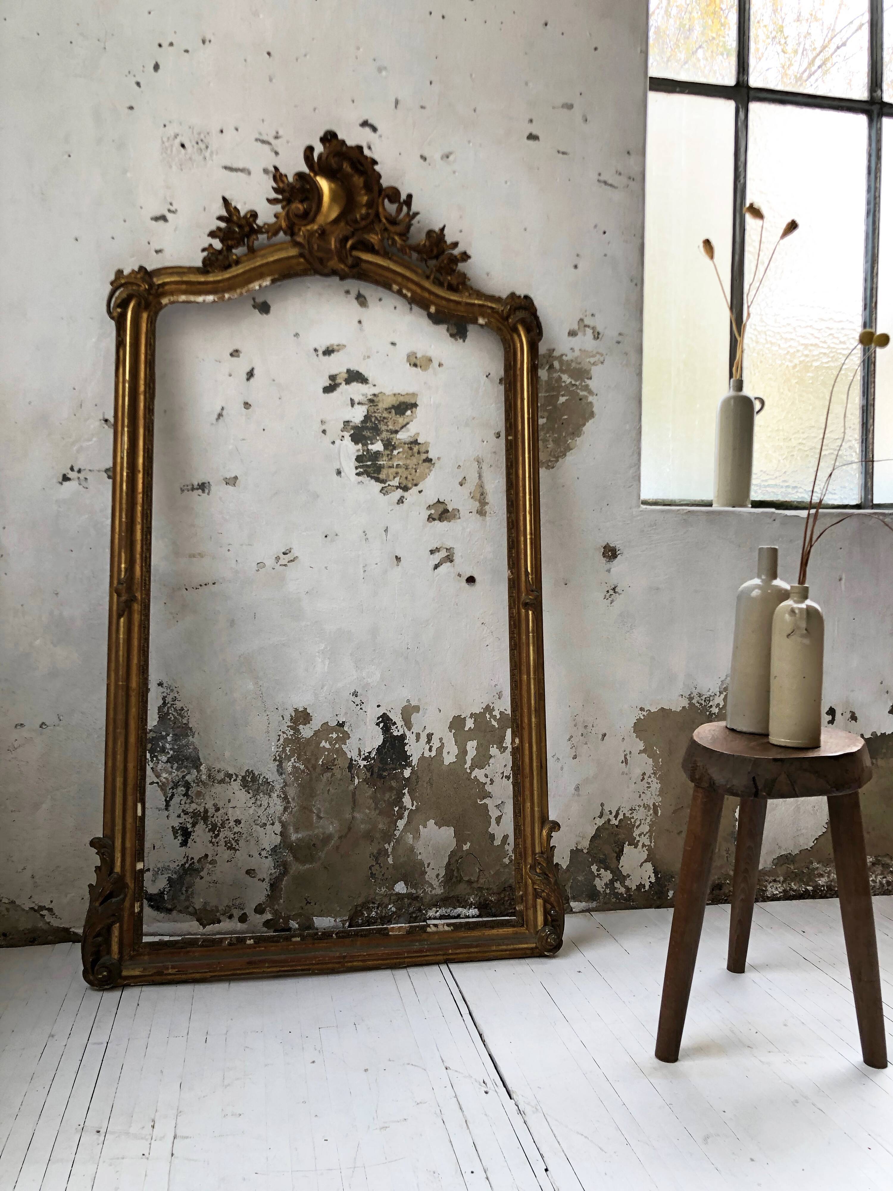 Louis XV Rock mirror frame