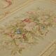 Handmade European Vintage Aubusson Kilim 295 cm x 431 cm