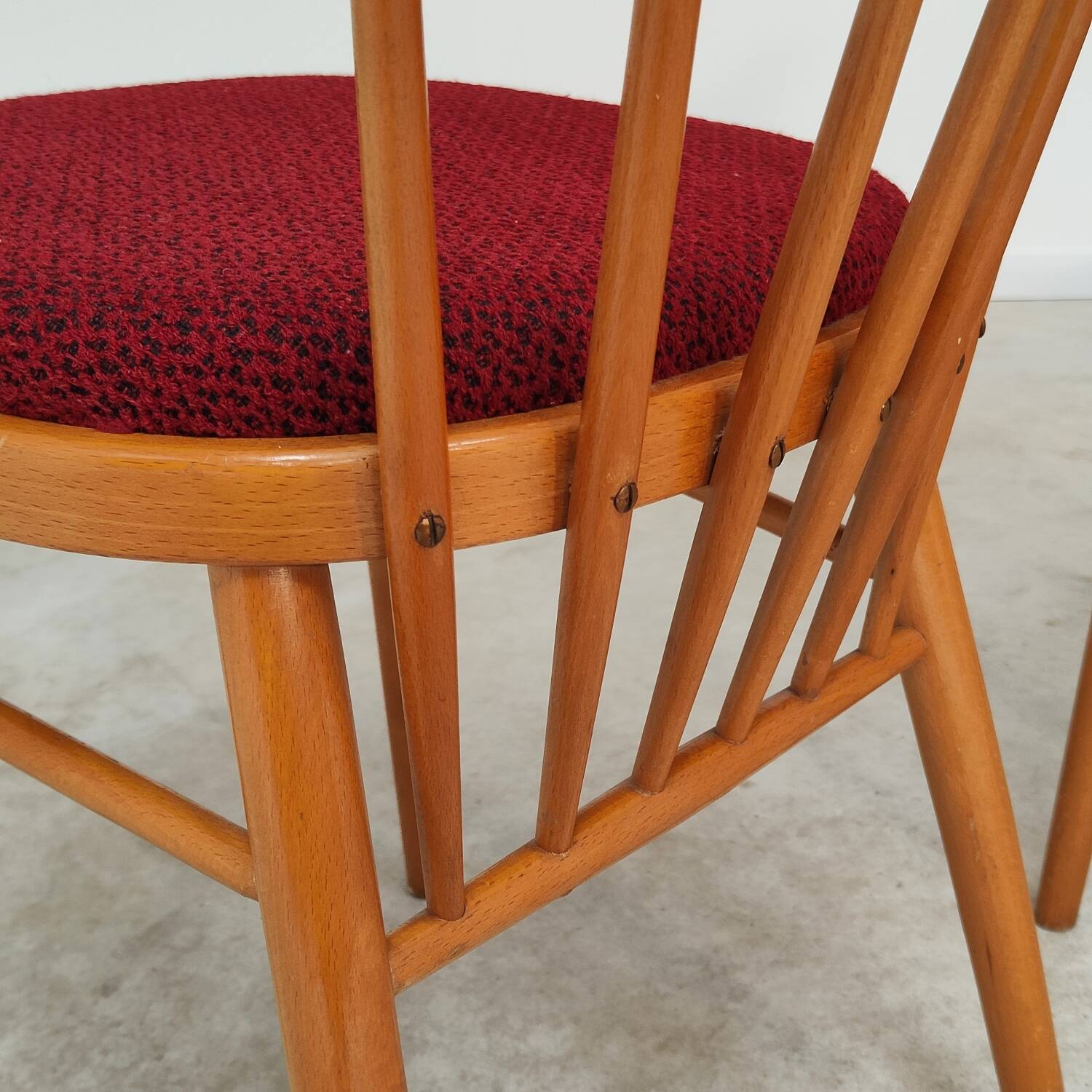 Set of 4 dining room chairs by Antonin Suman for Tatra Nabytok