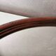 Vintage oval mirror from the 70s 45x35cm