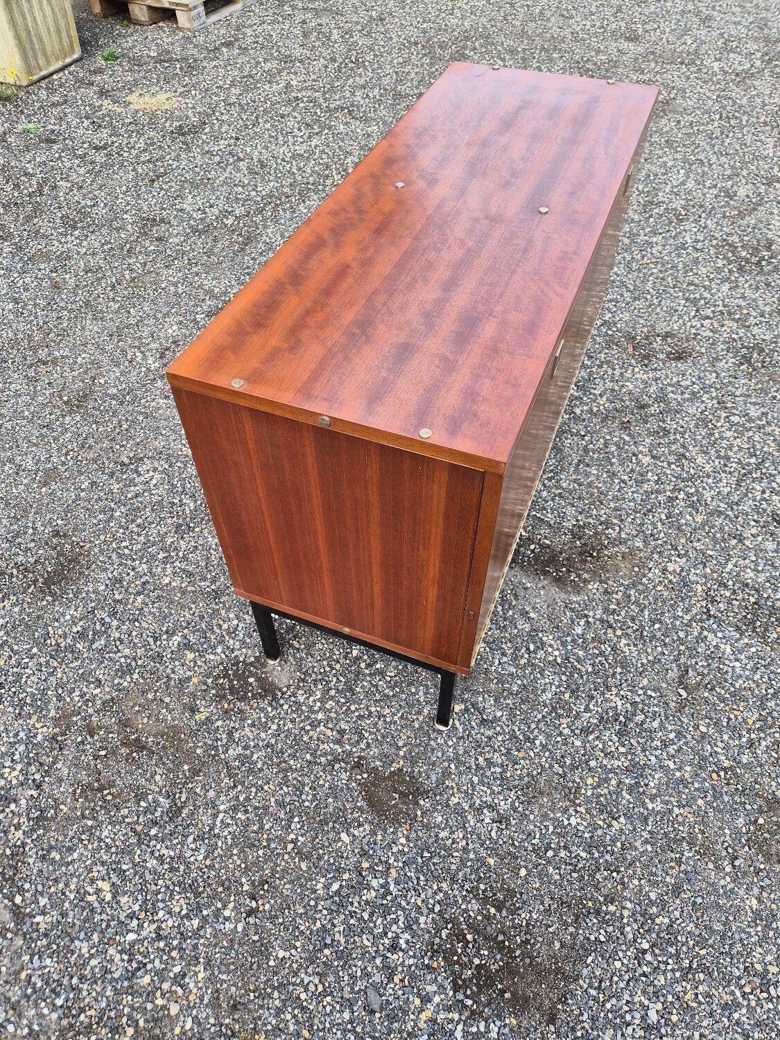 Buffet bar enfilade moderniste Paolozzi Monopoly vintage années 60