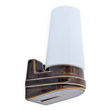 IFÖ 6080 - Sigvard Bernadotte - brown porcelain - Sweden 1960s