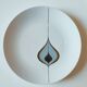 Porcelain dessert plates