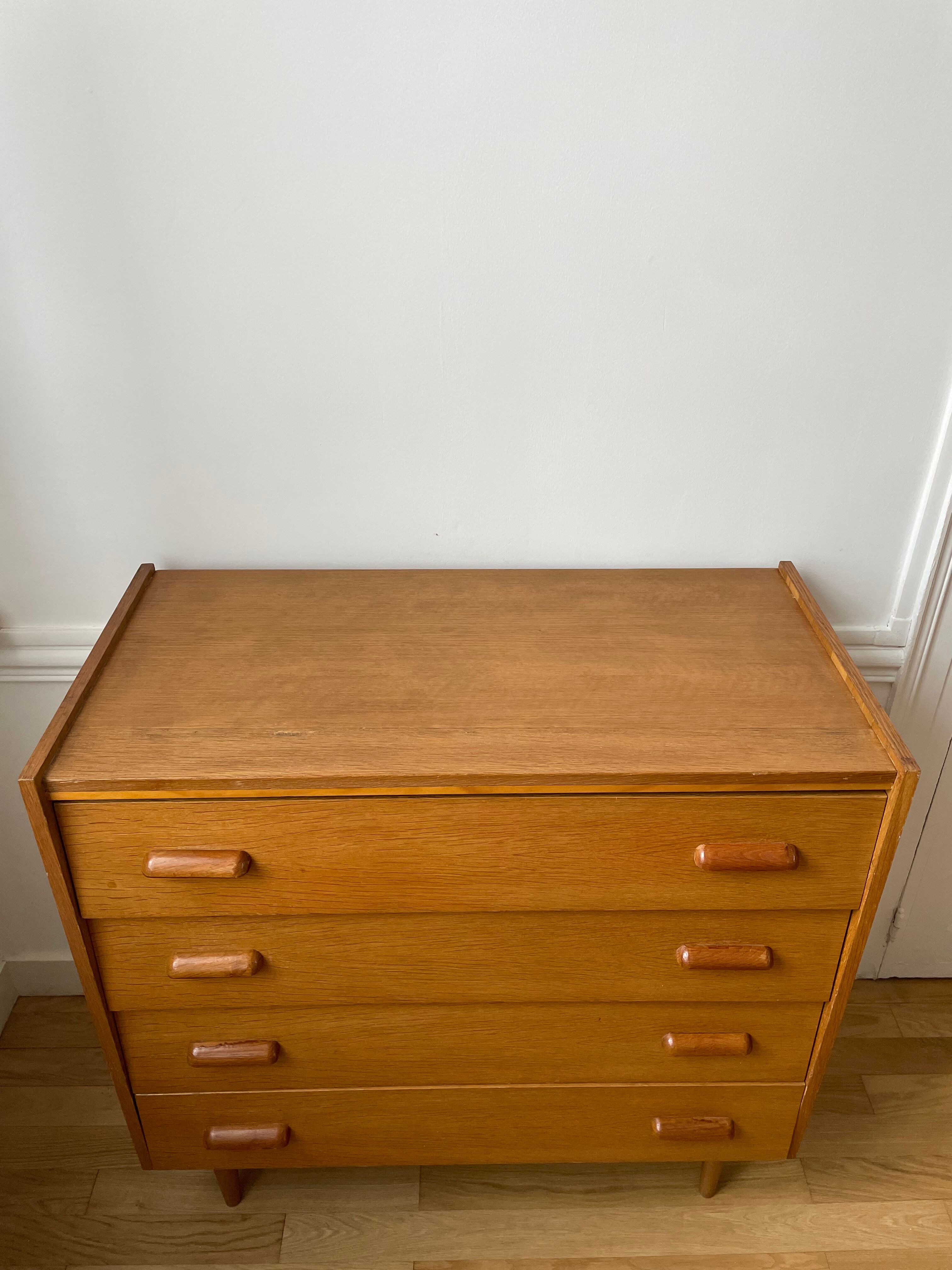 Scandinavian chest of drawers, circa 1960