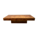 Table basse en loupe d’orme, 1970