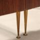 Double bed from the 1960s with bedside tables by Silvio Cavatorta.