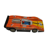 Voiture F1 en tôle rouge