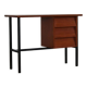 Vintage teak metal sidetable