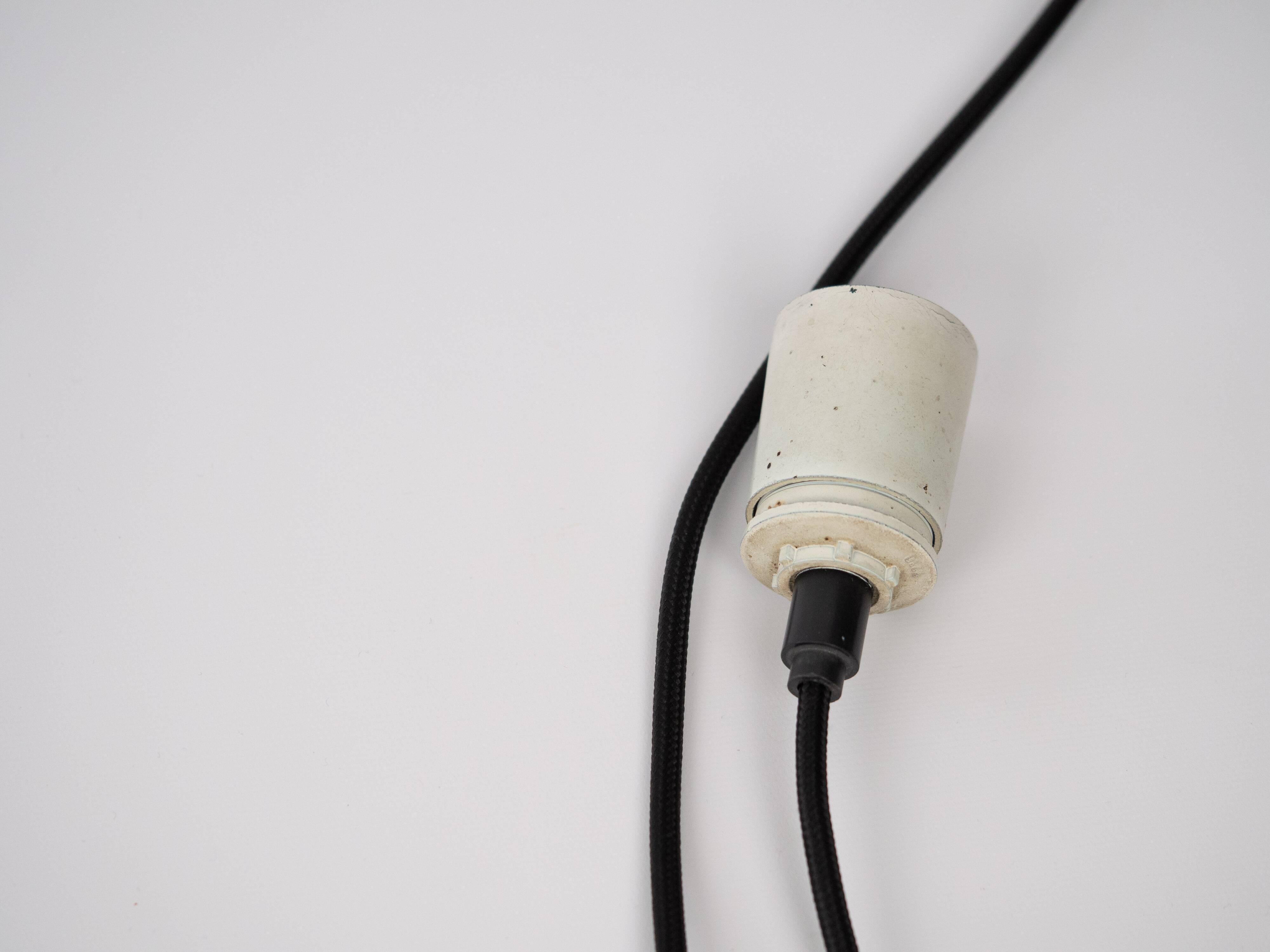 Danish vintage Semi lamp by Bonderup and Thorup, 1968