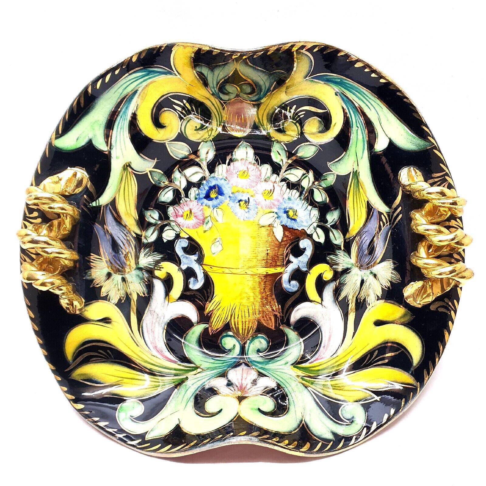 Wall dish spoiler quaregnon belgium vintage art deco collection