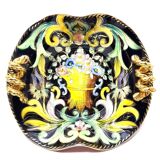 Plat mural becquet quaregnon belgique vintage collection art déco