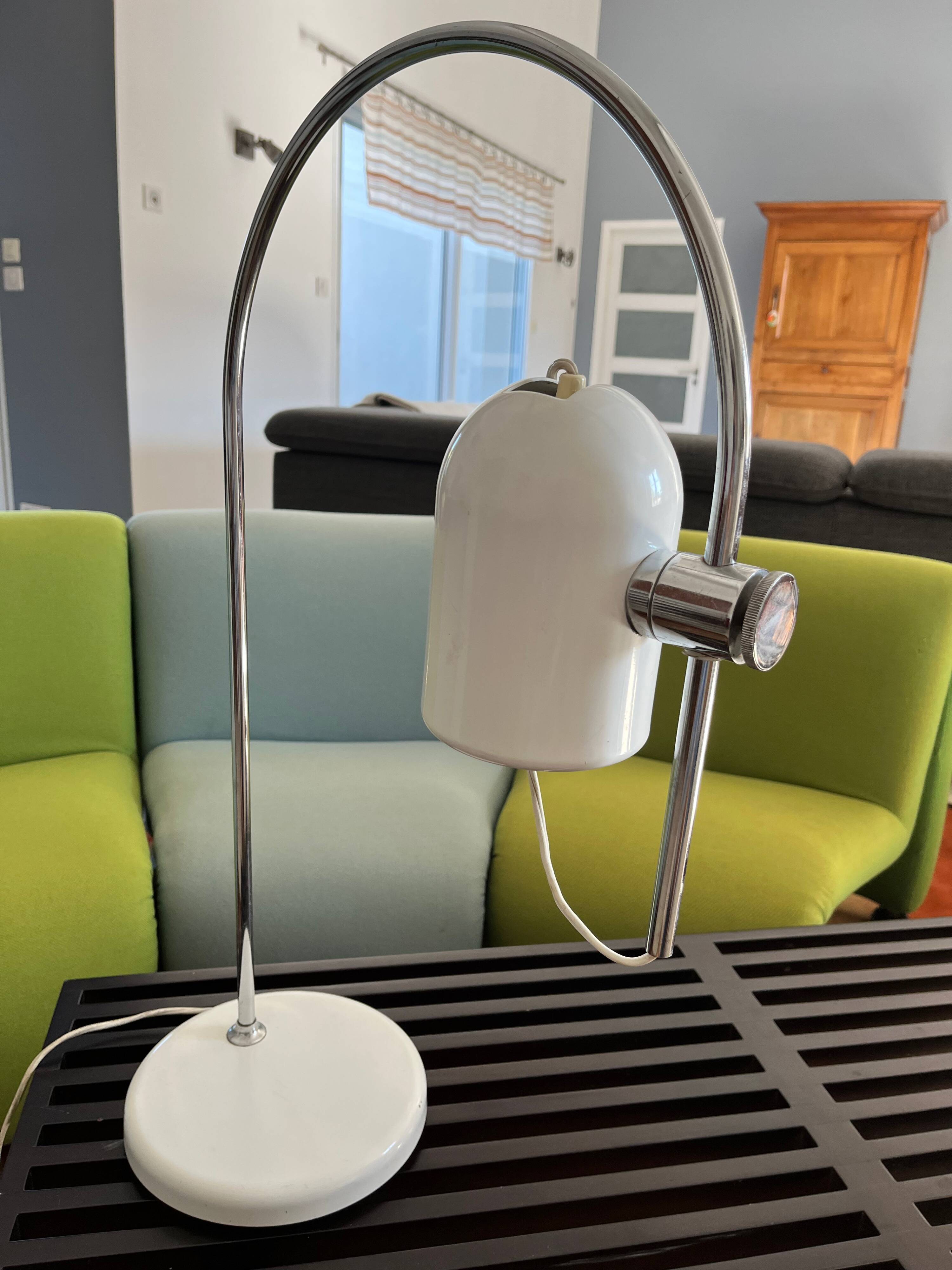 Goffredo Reggiani arch lamp 1974