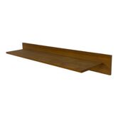 Vintage book shelf wall rack 1980s wood minimalist design