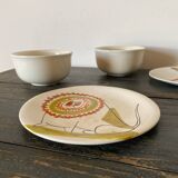 Petite assiette lion Roger Capron, Vallauris
