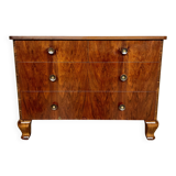 Vintage chest of drawers – amazing walnut veneer