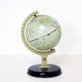 Vintage all-metal world map