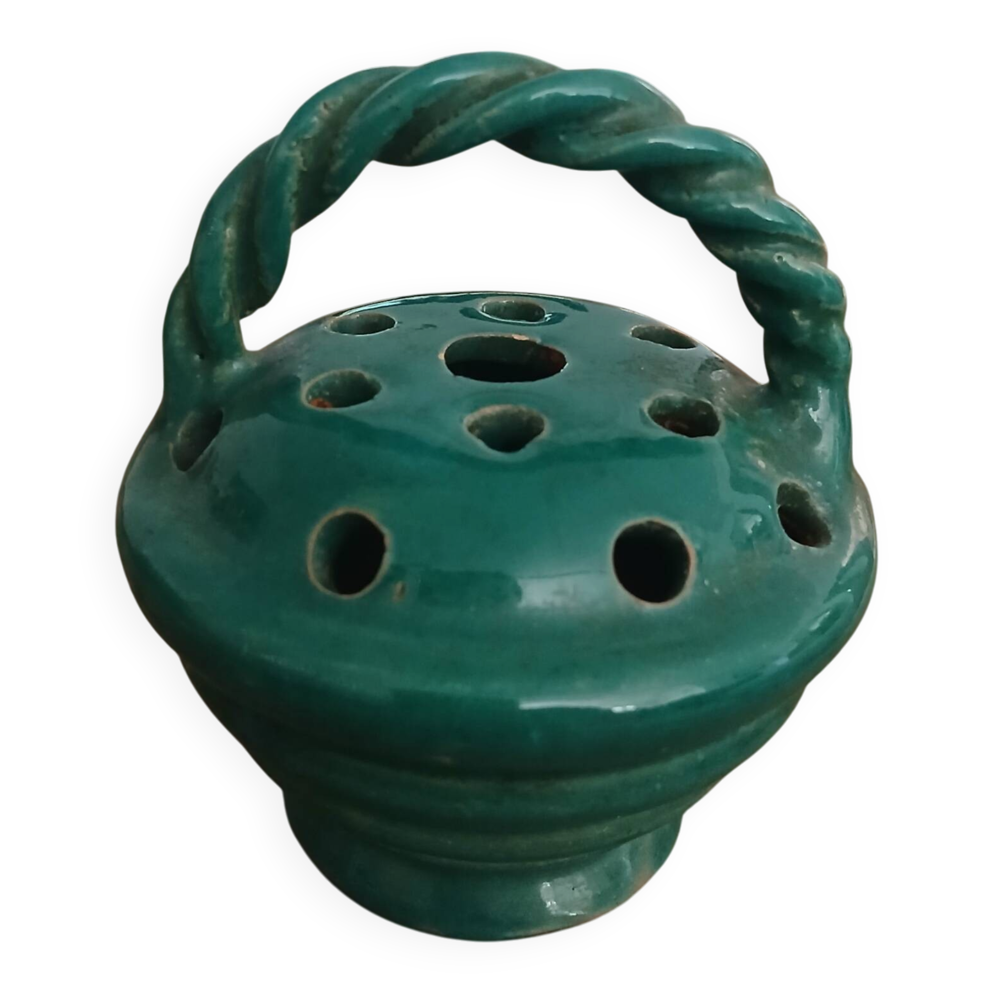 Ceramic flower pick