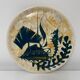 Decorative flat plate decoration decor of boat Goualch Jean Claude