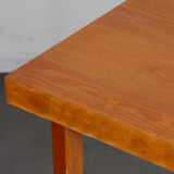 Vintage wooden desk from the 1970s