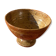 Speckled stoneware bowl on a stand