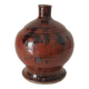 Terracotta lamp base in white.