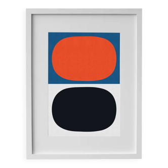Framed painting