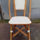 Set of 4 bistro chairs Maison Drucker from the 1990s.